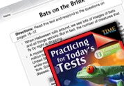 Language Arts Test Preparation Level 3: Bats on the Brink Eb