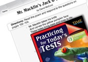 Language Arts Test Preparation Level 3: Mr. Macklins Jack