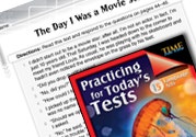 Language Arts Test Preparation Level 5: The Day I Was a Movi