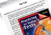 Language Arts Test Preparation Level 5: Fat Cat and Bears in