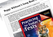 Language Arts Test Preparation Level 6: Peggy Whitsons Long