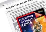 Language Arts Test Preparation Level 6: Genghis Khan and the