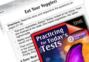 Language Arts Test Preparation Level 2: Eat your Veggies! Eb