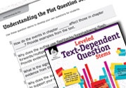 Leveled Text-Dependent Question Stems Ebook