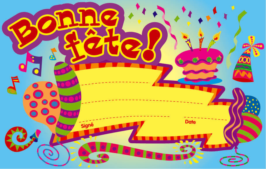 Bonne Fete Certificates