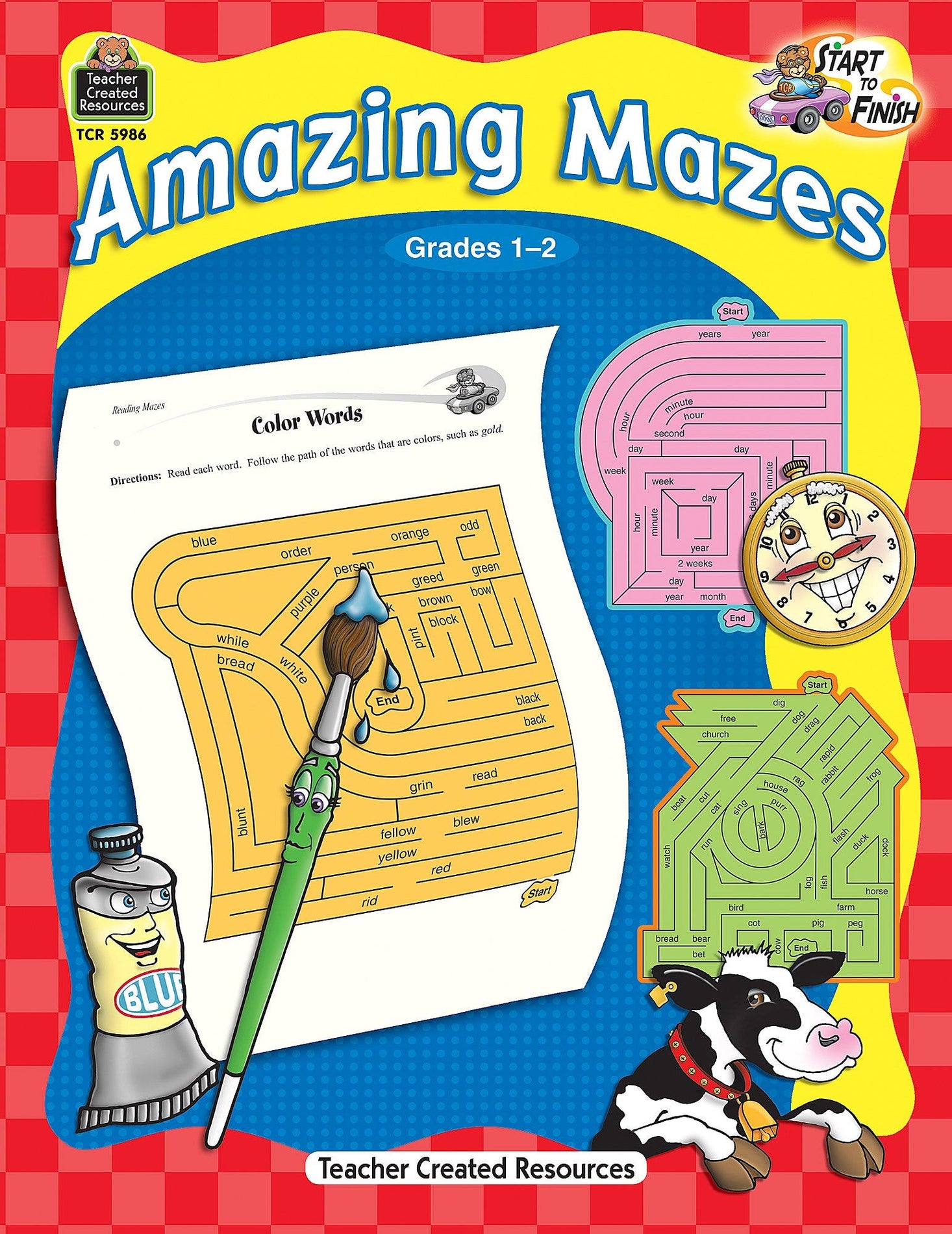 Start to Finish: Amazing Mazes Grd 1-2 Ebook
