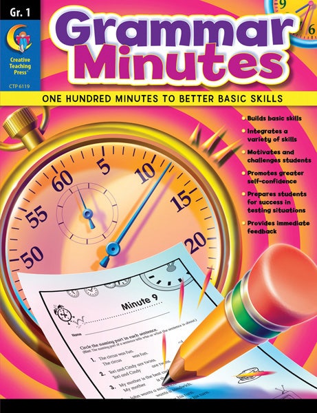 Gr 1 Grammar Minutes Ebook