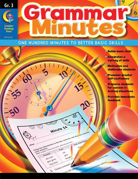 Gr 3 Grammar Minutes Ebook