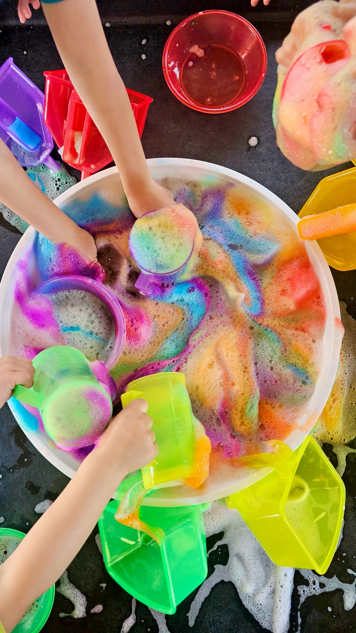 Translucent Colour Funnels