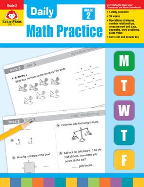 Daily Math Practice Grade 2 Ebook