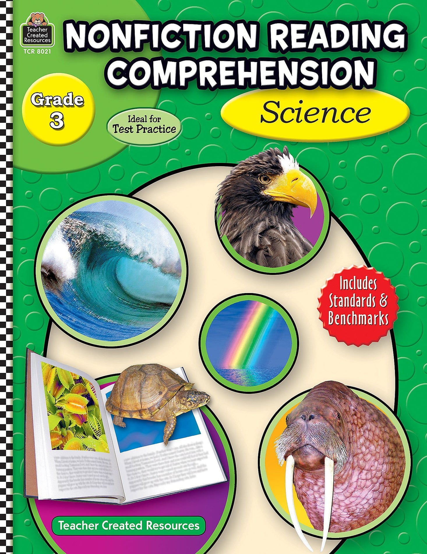 Nonfiction Reading Comprehension: Science Grade 3 Ebook