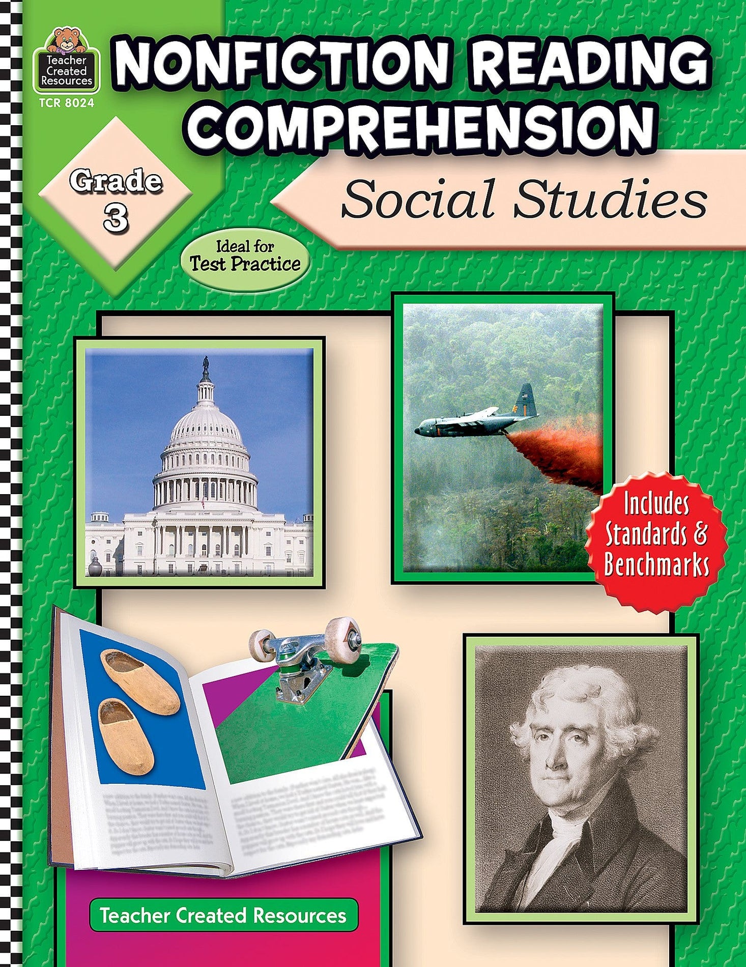 Nonfiction Reading Comprehension: Social Studies Grade 3