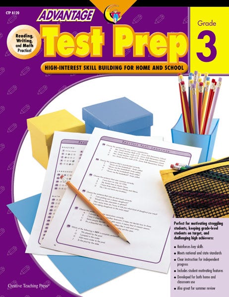 Gr 3 Test Prep - Advantage Workbooks Ebook