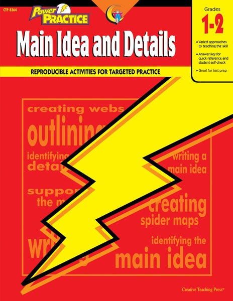 Gr 1-2 Main Ideas & Details Language Power Practice Ebook
