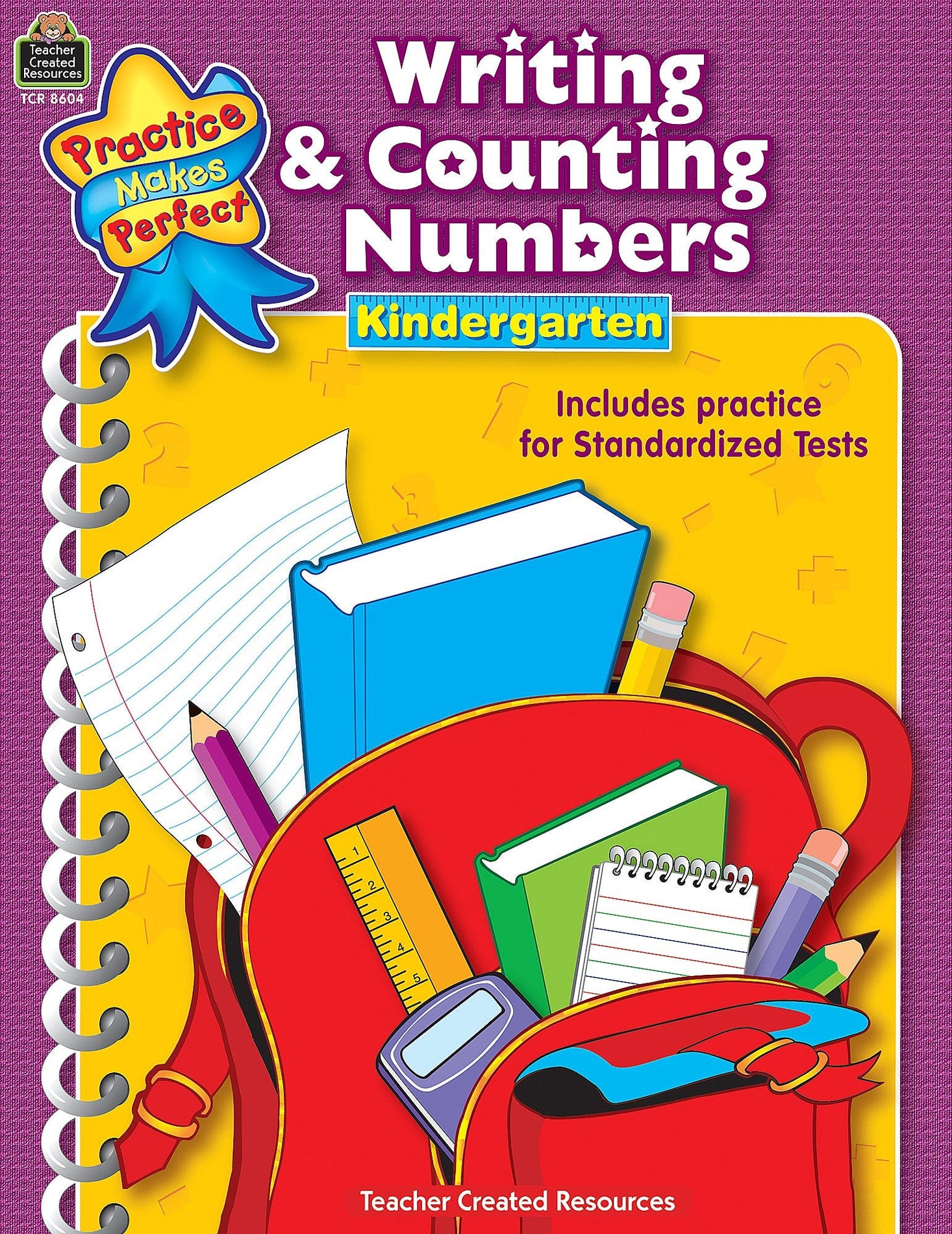 Writing & Counting Numbers Grade K Ebook