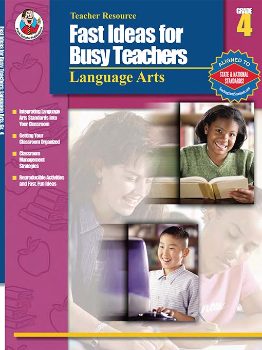 Fast Ideas for Busy Teachers Language Arts Gr. 4 Ebook