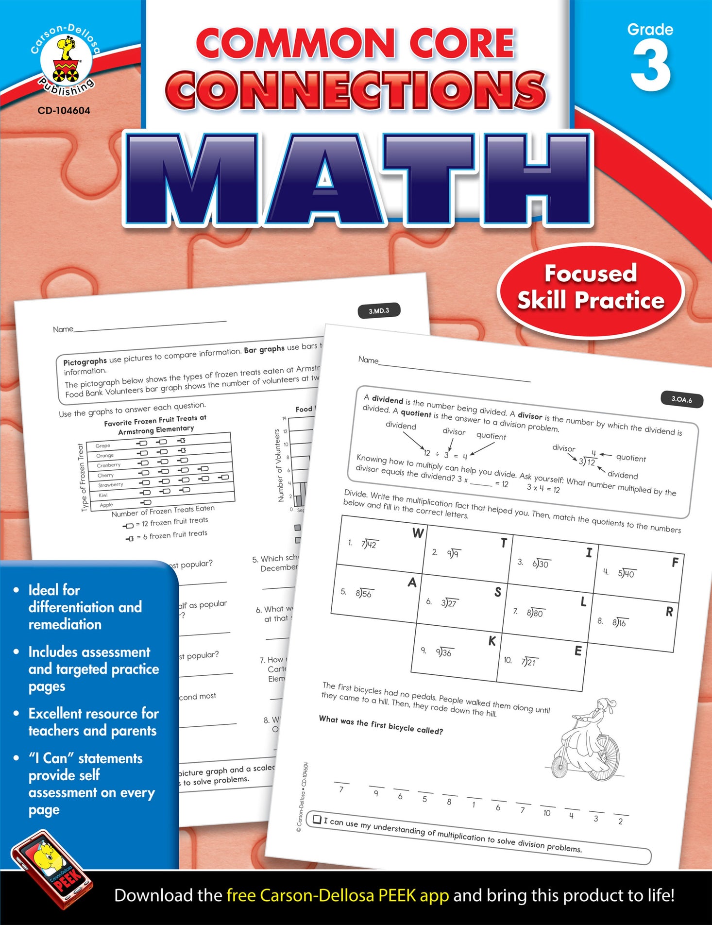 Common Core Connections Math: Grade 3 Ebook