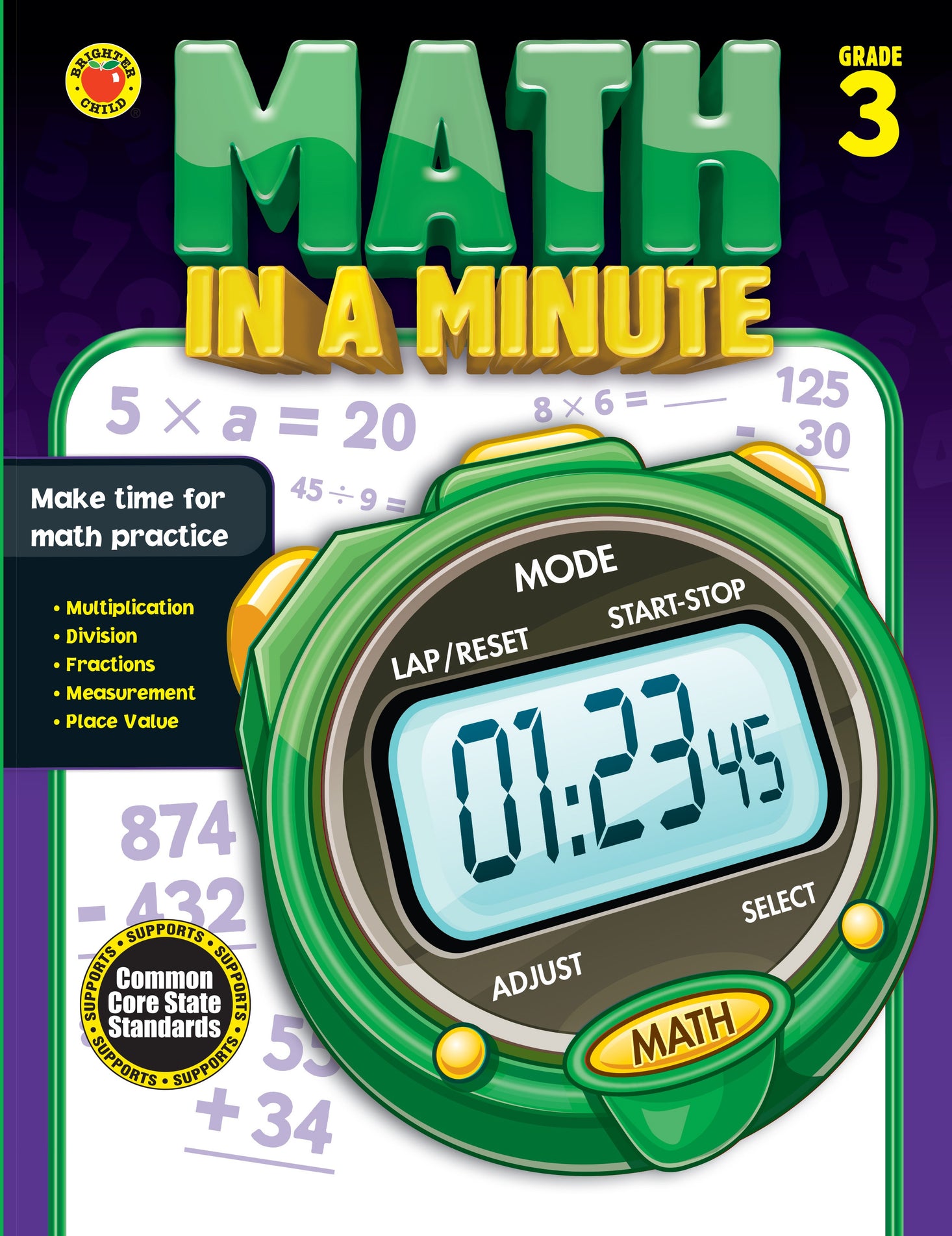 Math In A Minute Grade 3 Ebook