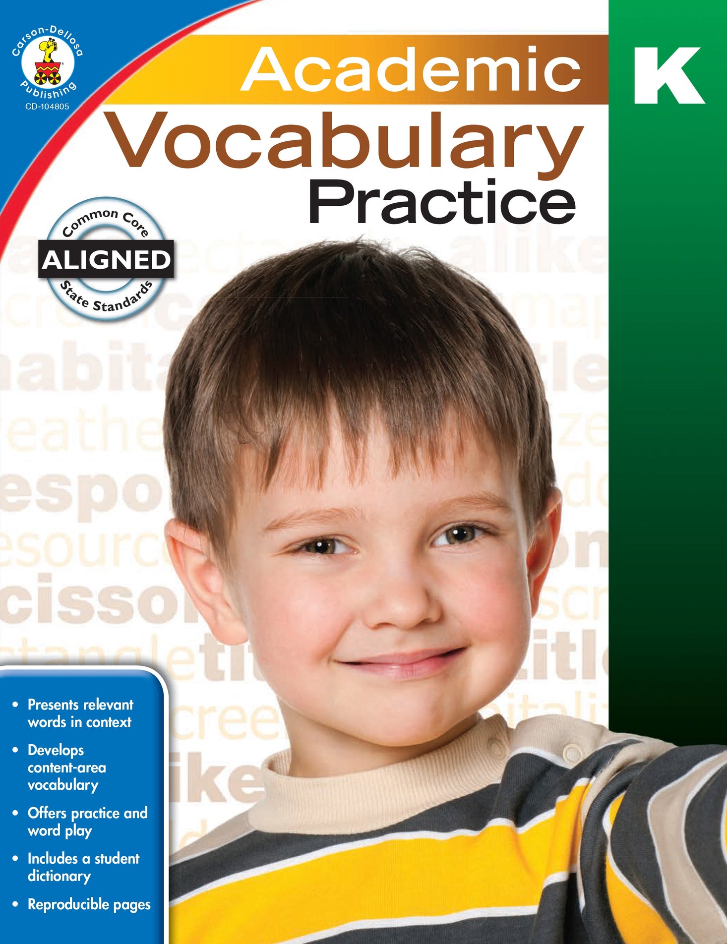 Academic Vocabulary Practice Kindergarten (eBook) Ebook