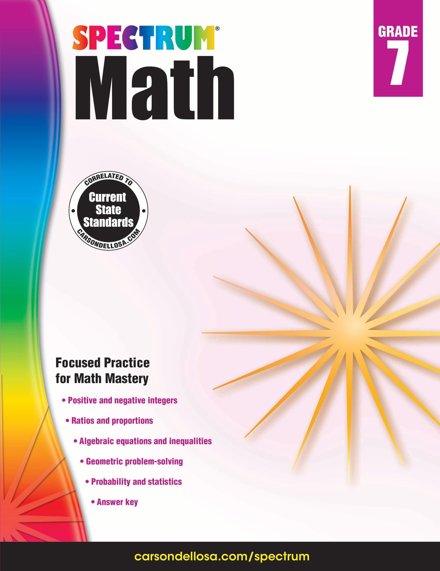 Spectrum Math Grade 7 Ebook