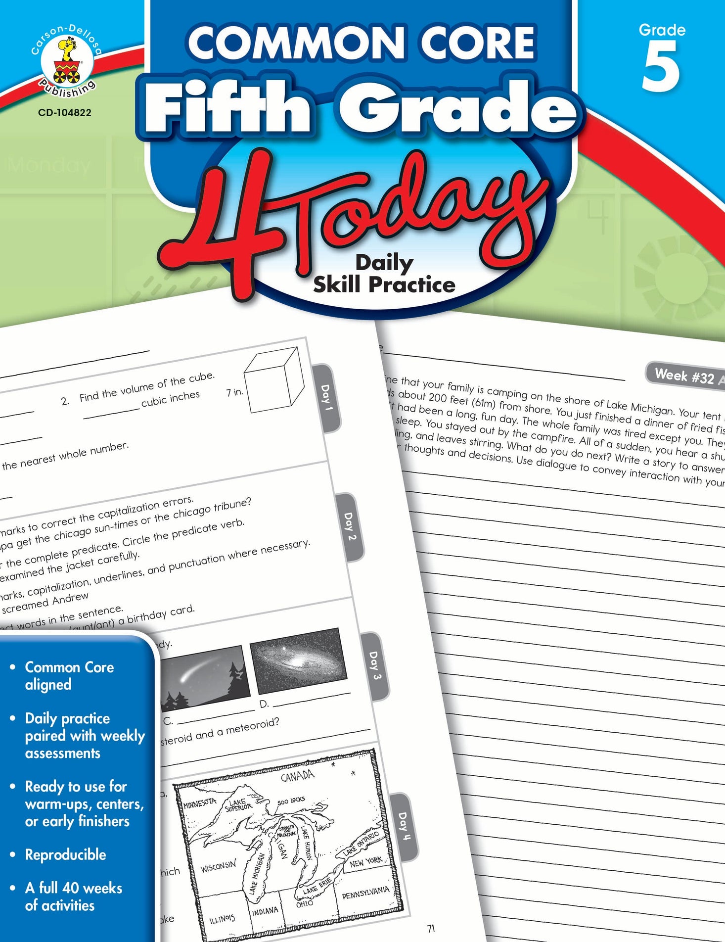 Common Core Fifth Grade 4 Today Grade 5 Ebook