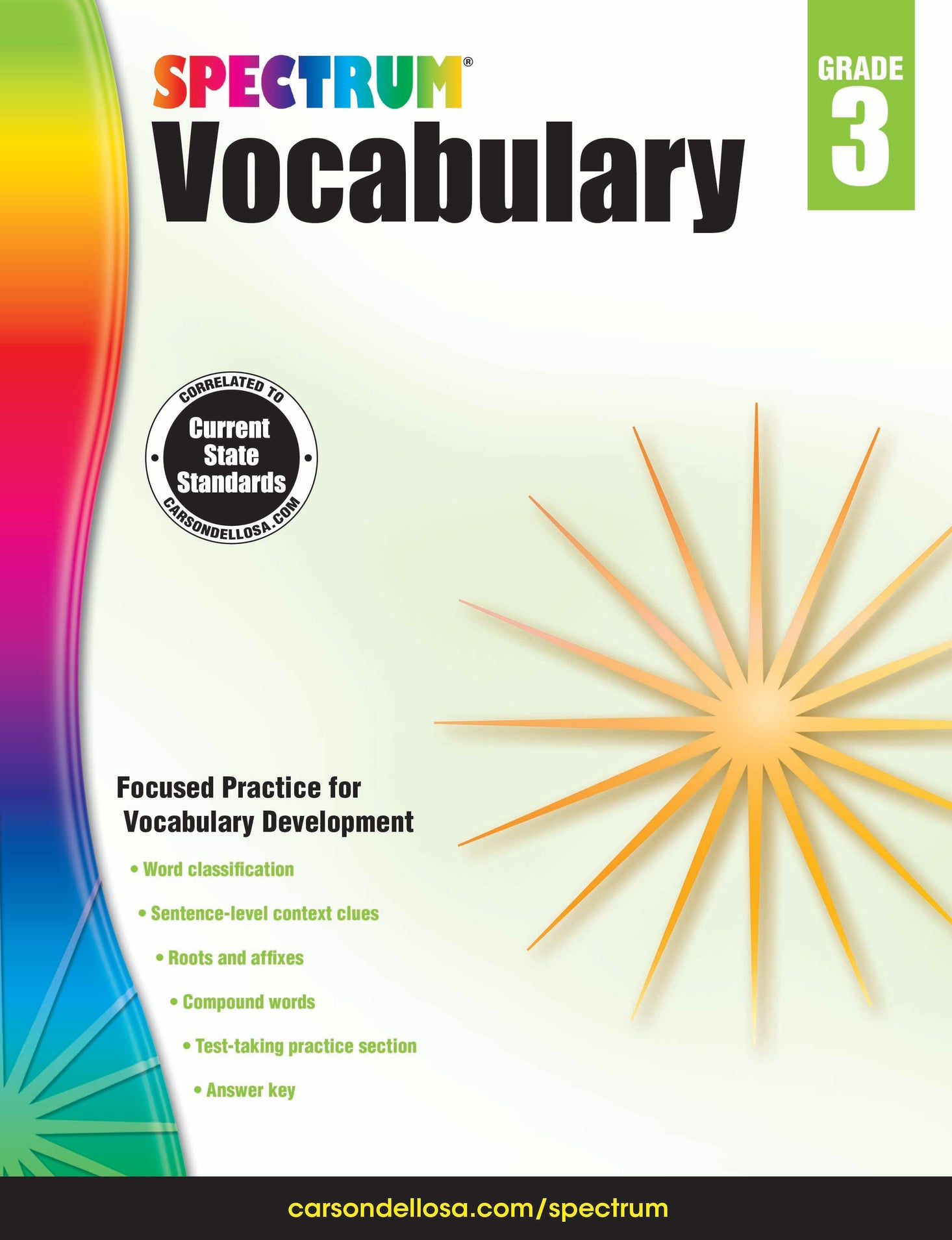 Spectrum Vocabulary Grade 3 Ebook