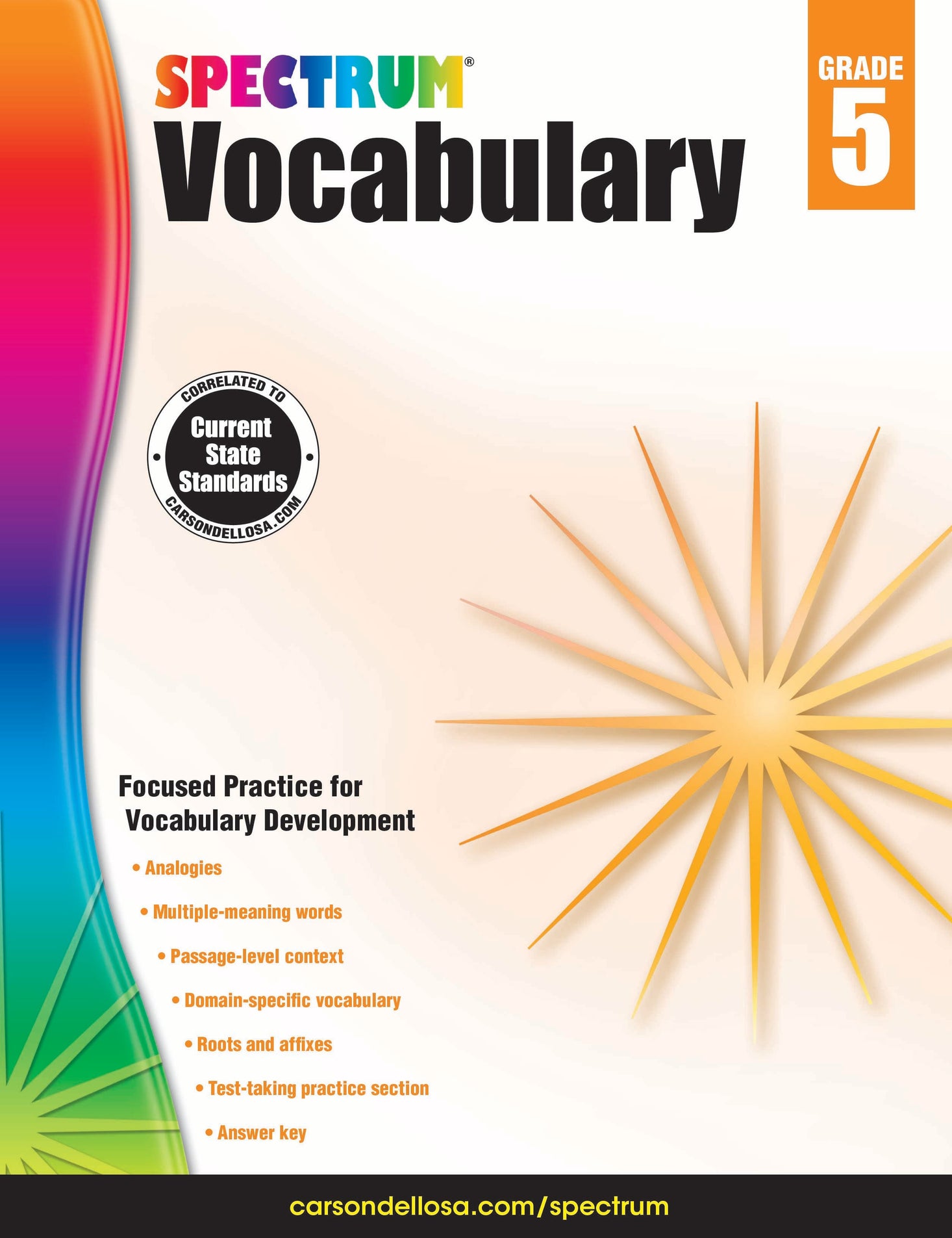 Spectrum Vocabulary Grade 5 Ebook