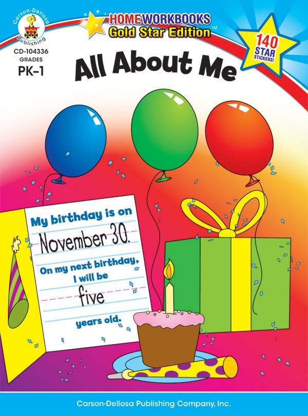 All About Me Grades Pk - 1 (ebook) Ebook