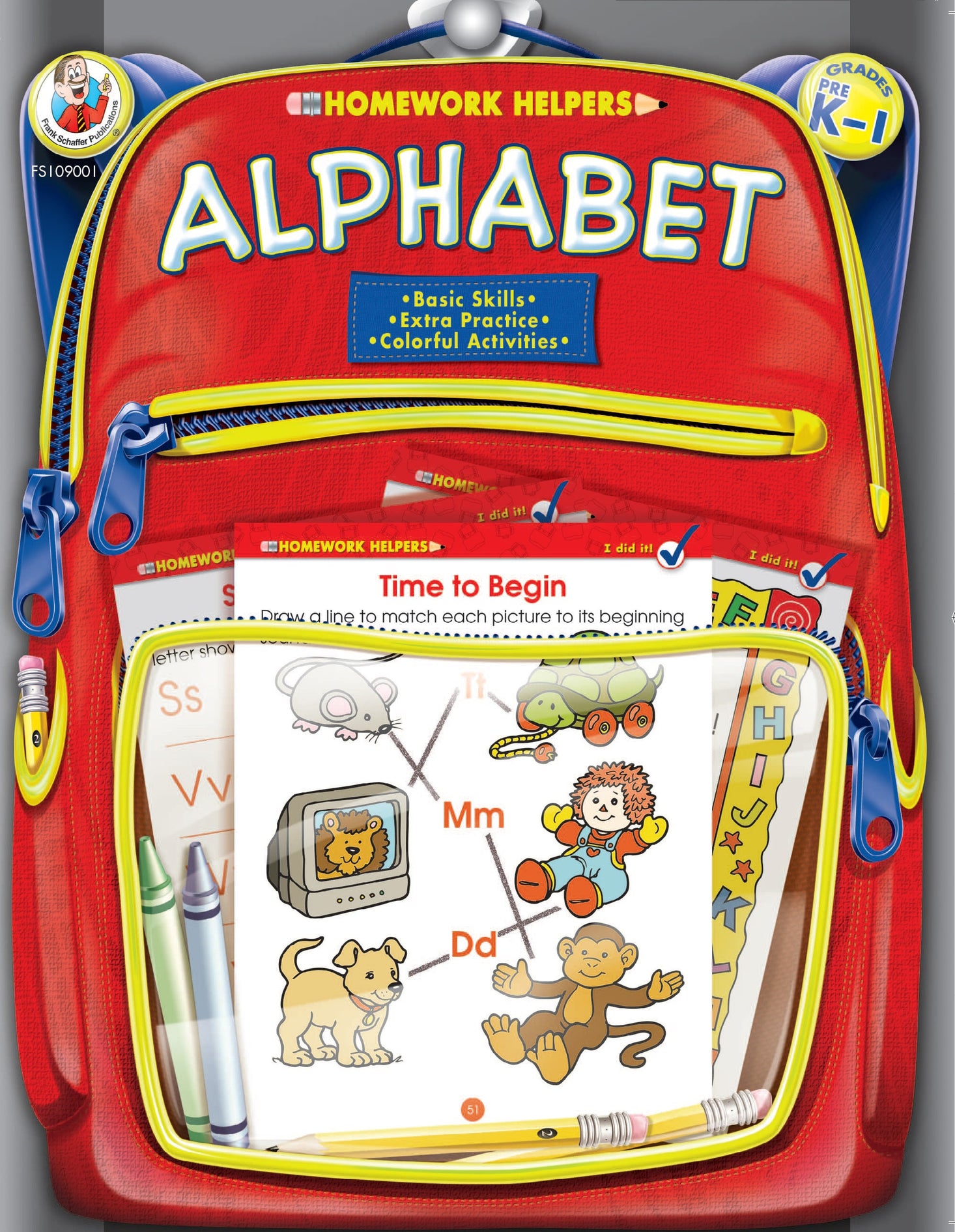 Alphabet Grades PK - 1 Ebook Homework Helpers