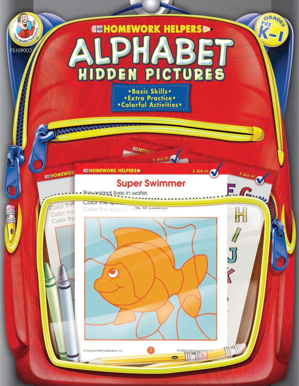 Alphabet Hidden Pictures Grades Pk - 1 (ebook) Ebook