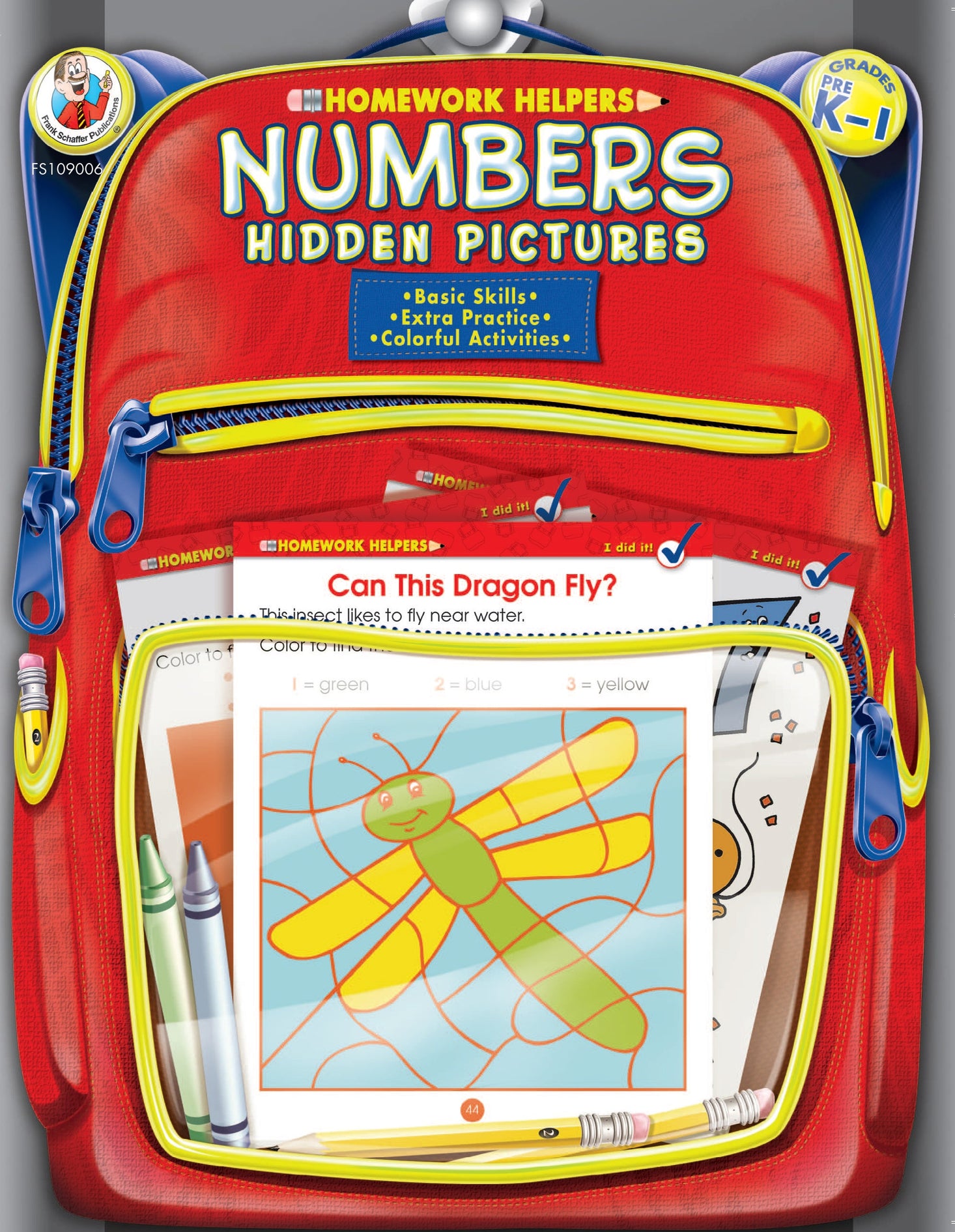 Numbers Hidden Pictures Grades PK - 1 Ebook