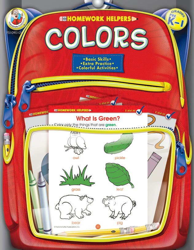 Colors Grades PK - 1 Ebook