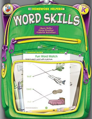 Word Skills Grade K Ebook