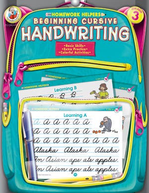 Beginning Cursive Handwriting Grade 3 Ebook