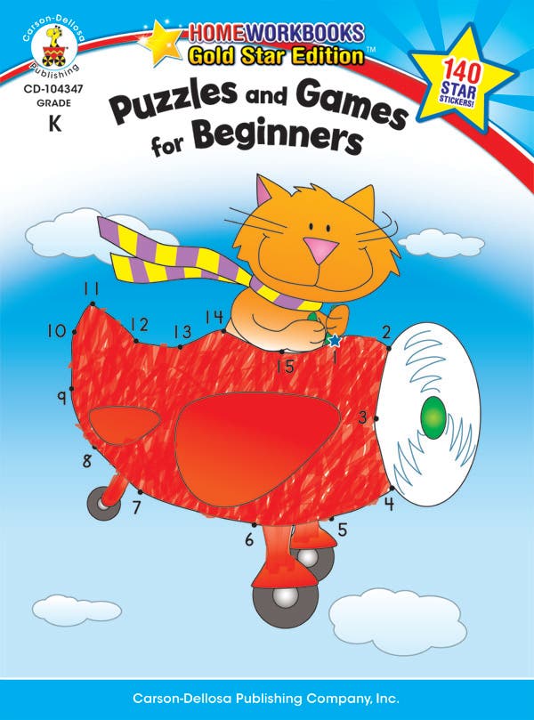 Puzzles And Games For Beginners Grade K Ebook