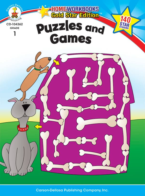 Puzzles And Games Grade 1 (ebook) Ebook