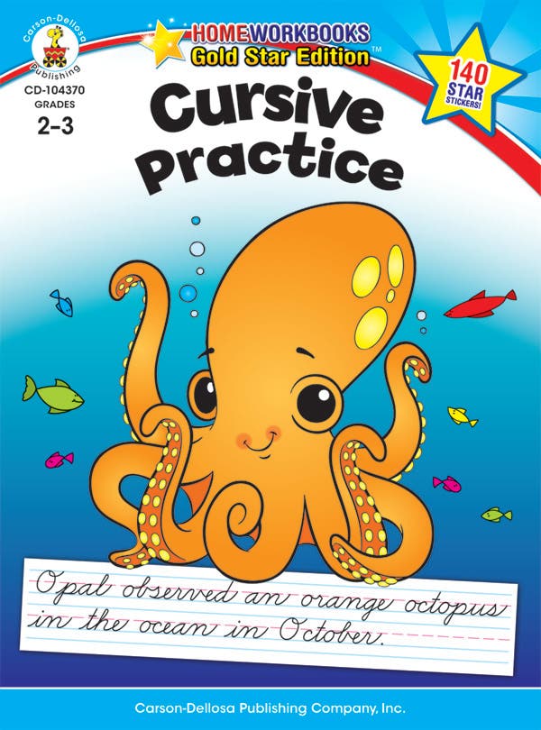 Cursive Practice Grades 2 - 3 (ebook) Ebook