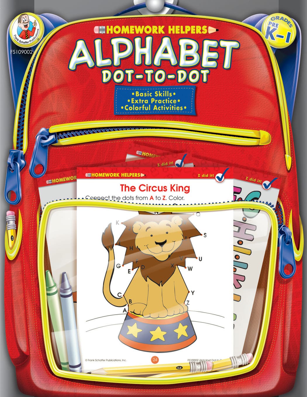 Alphabet Dot-to-Dot Grades PK - 1 Ebook