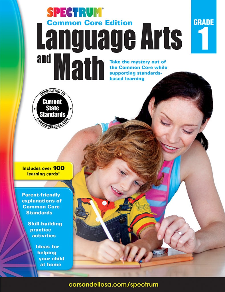 Spectrum Language Arts And Math Grade 1 Ebook