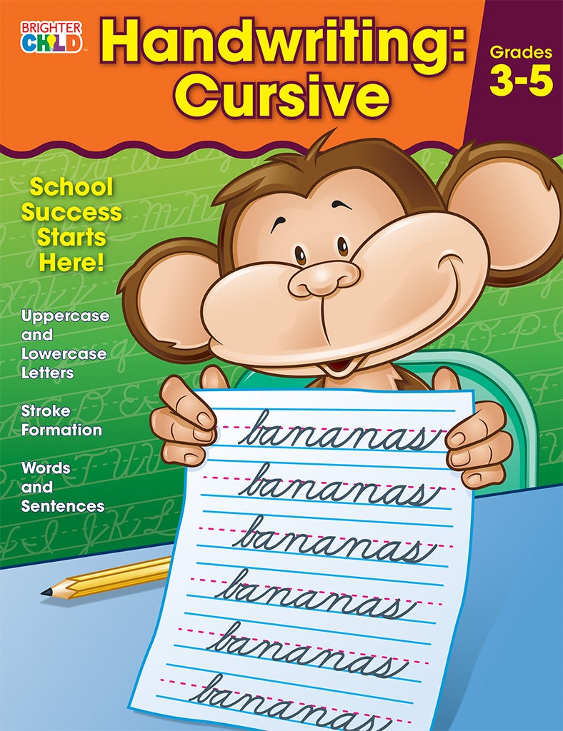 Handwriting: Cursive Grades 3 5 Ebook