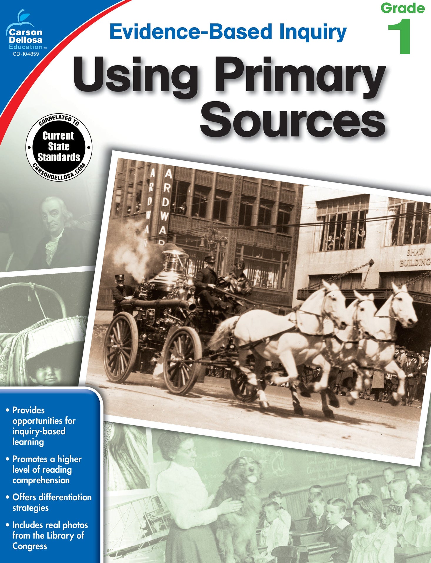 Using Primary Sources Grade 1 Ebook