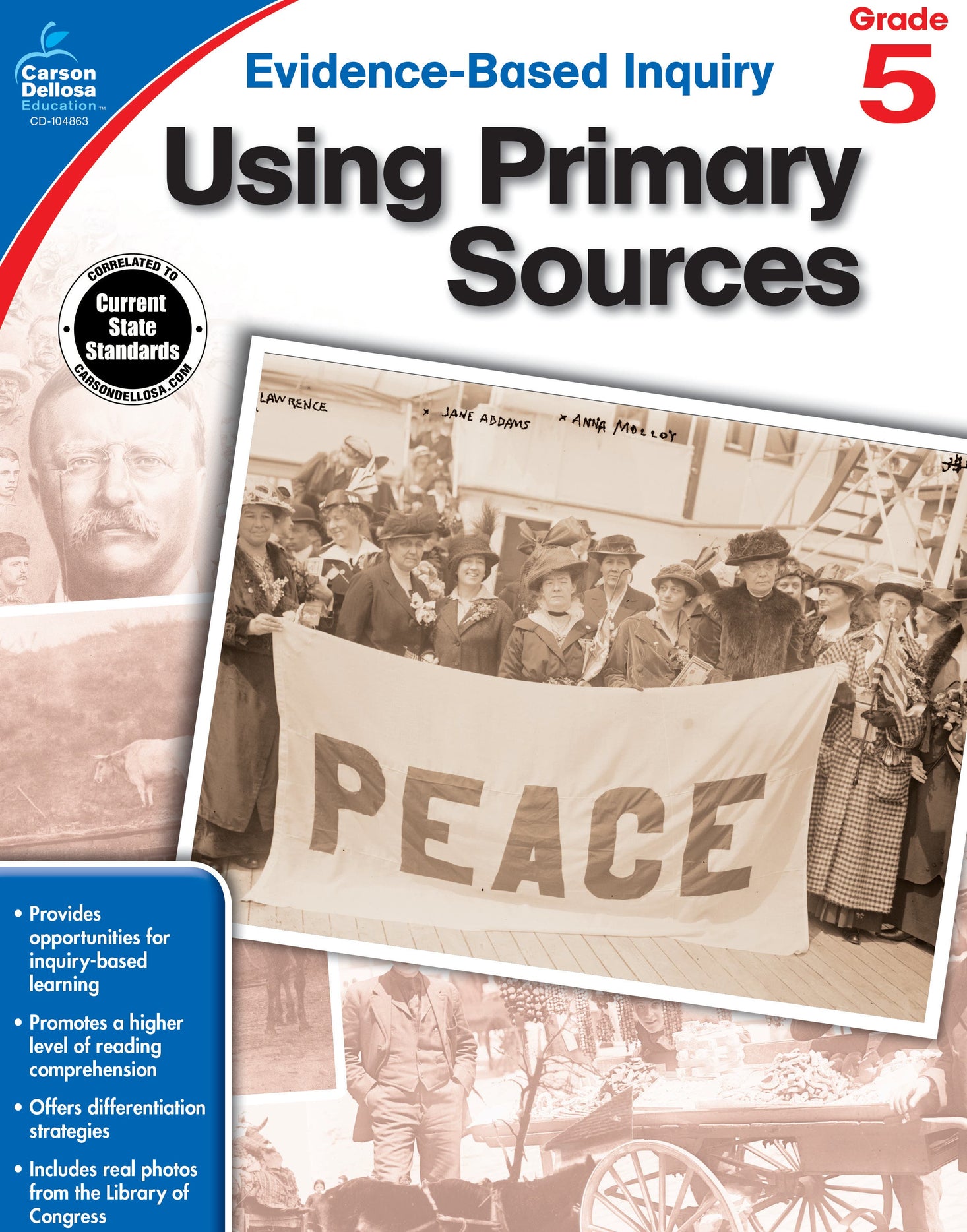 Using Primary Sources Grade 5 Ebook