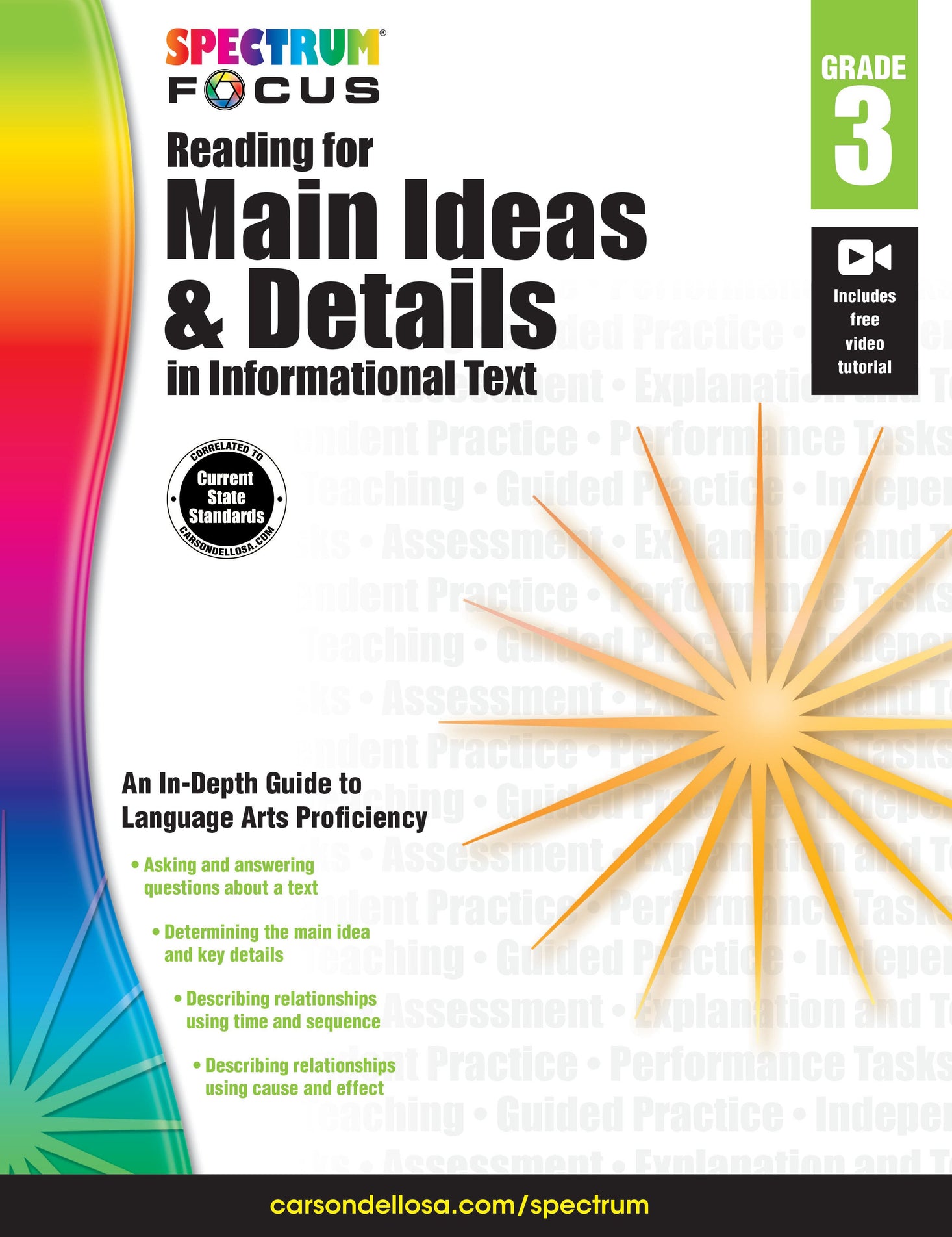 Spectrum Reading For Main Ideas And Details In Informational