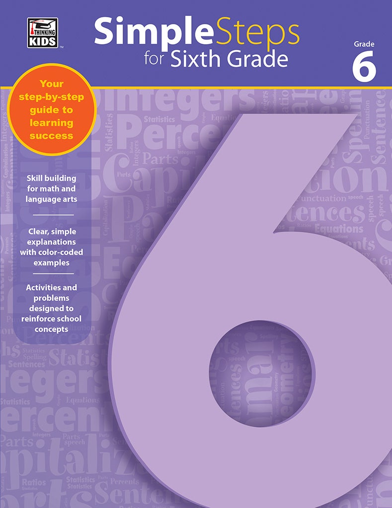 Simple Steps for Sixth Grade Ebook
