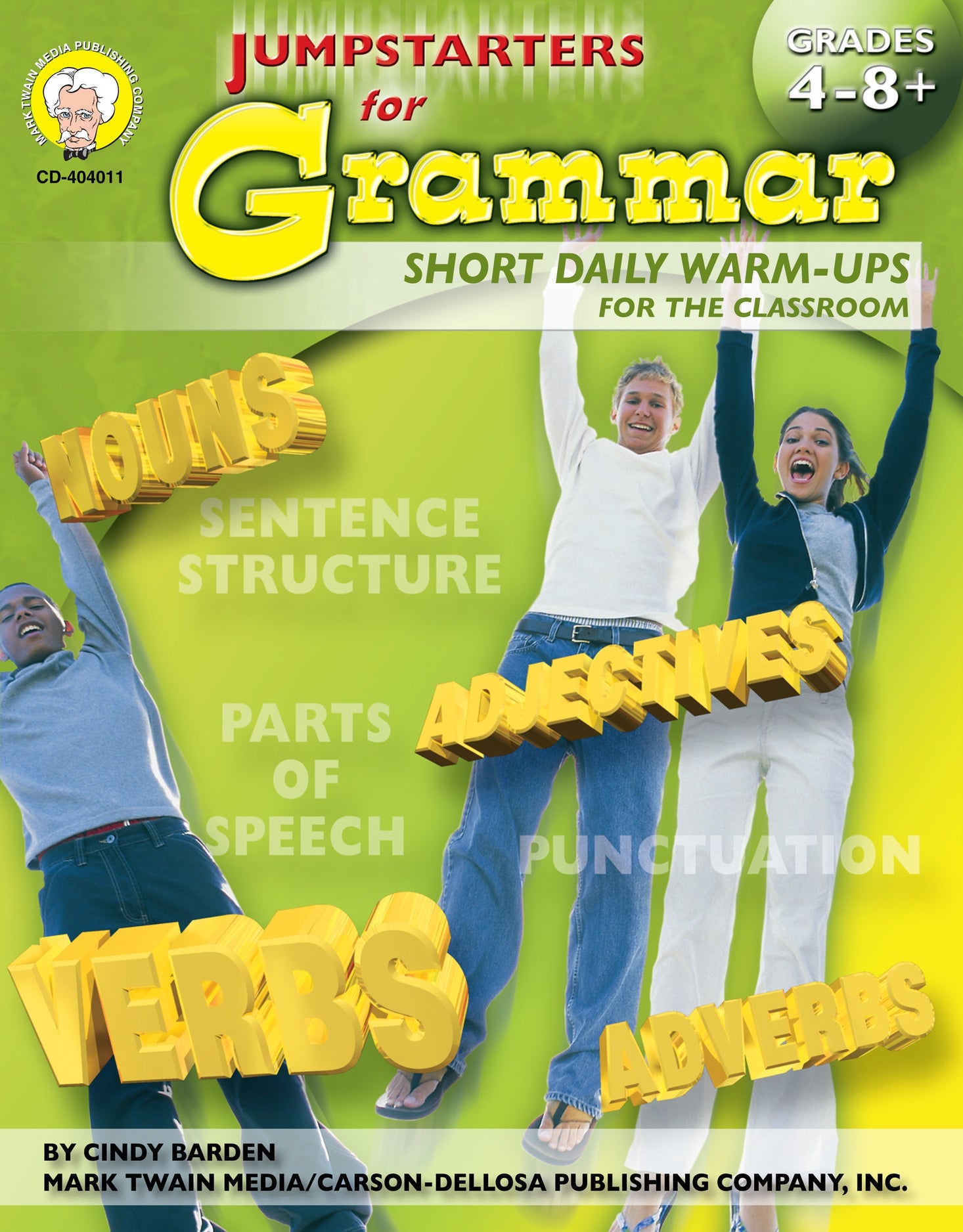 Gr 4-8 Jumpstarters for Grammar Ebook