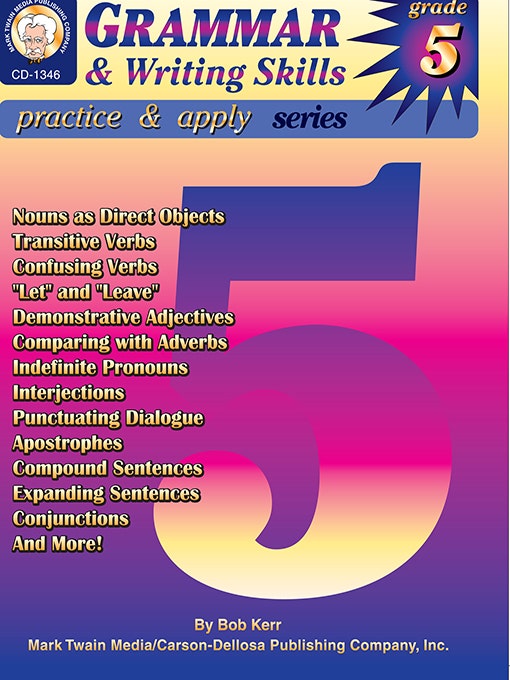 Gr 5 Grammar & Writing Skills Ebook