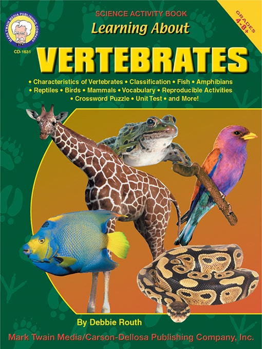 Gr 4-8 Learning About Vertebrates Ebook