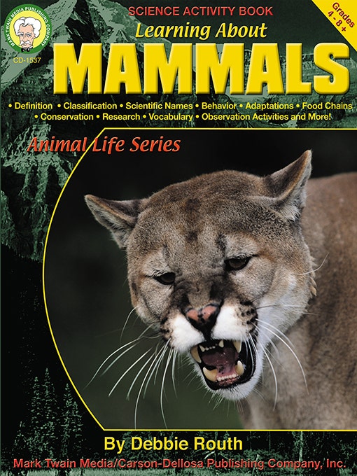 Gr 4-8 Learning about Mammals Ebook
