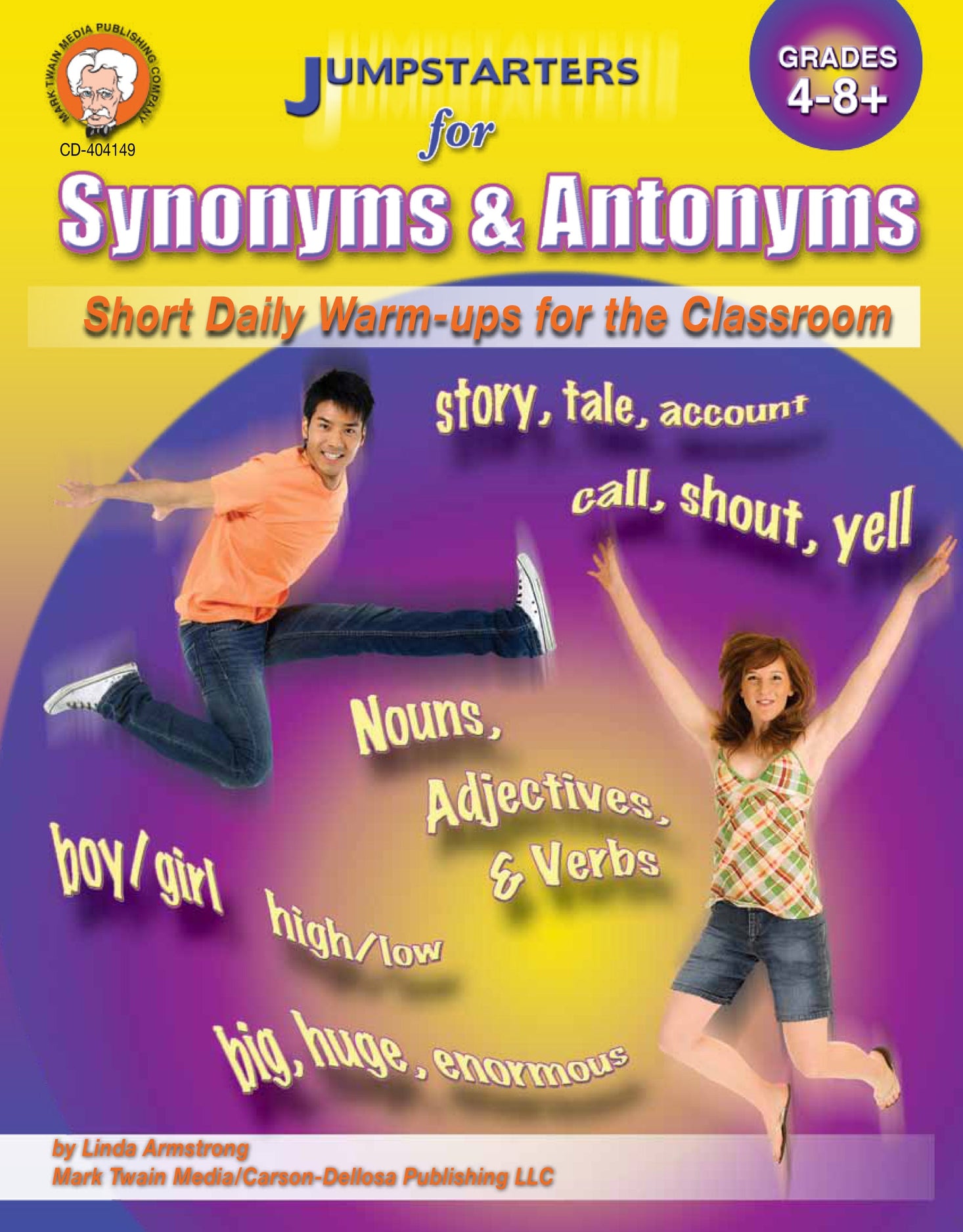 Jumpstarters for Synonyms and Antonyms EBOOK