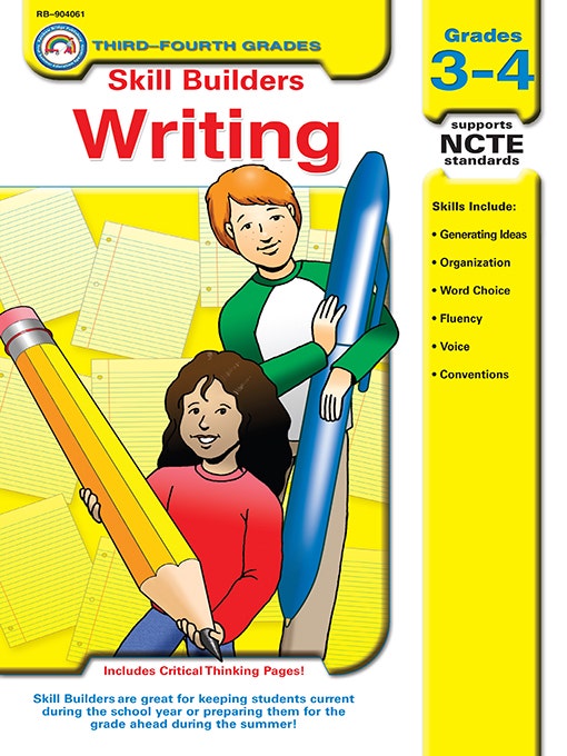 Skill Builders Writing Gr 3-4 Ebook
